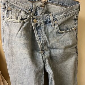 Agolde criss cross jean size 25